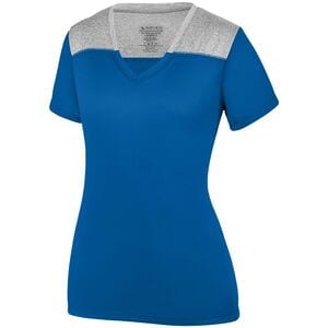 Augusta Sportswear 3057 - Ladies Challenge T Shirt Royal/ Graphite Heather