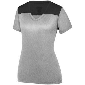 Augusta Sportswear 3057 - Ladies Challenge T Shirt Graphite Heather/Black