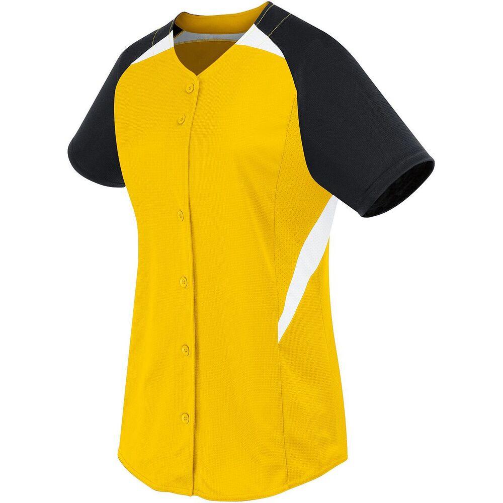 HighFive 312172 - Ladies Galaxy Full Button Jersey