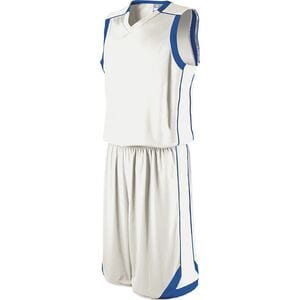 Holloway 224062 - Carthage Basketball Jersey White/Royal