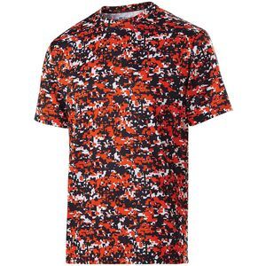 Holloway 228201 - Youth Erupt 2.0 Shirt Black/Orange/White
