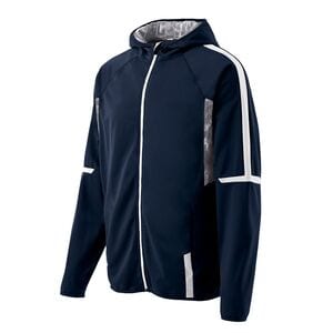 Holloway 229251 - Youth Fortitude Jacket Navy/White/White Print