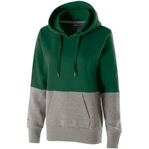 Holloway 229378 - Ladies Ration Hoodie Forest/Charcoal Heather