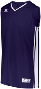 Russell 4B1VTM - Legacy Basketball Jersey Purple/White
