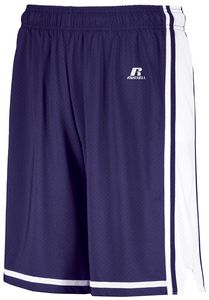 Russell 4B2VTM - Legacy Basketball Shorts Purple/White