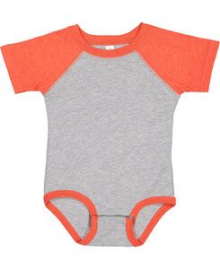 Rabbit Skins LA4430 - Infant Baseball Fine Jersey Bodysuit