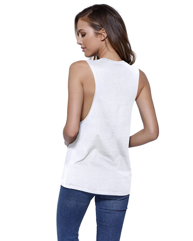 StarTee ST1150 - Ladies Cotton Muscle T-Shirt