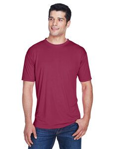 UltraClub 8420 - Men's Cool & Dry Sport Performance Interlock T-Shirt Granate