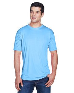 UltraClub 8420 - Men's Cool & Dry Sport Performance Interlock T-Shirt Columbia Blue