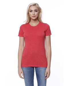 StarTee ST1510 - Ladies Triblend Crew Neck T-Shirt Vintage Red