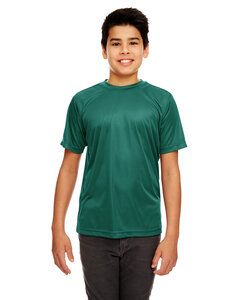 UltraClub 8420Y - Youth Cool & Dry Sport Performance Interlock T-Shirt Bosque Verde
