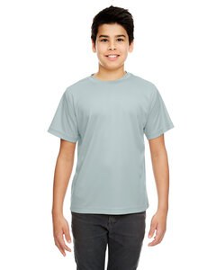UltraClub 8420Y - Youth Cool & Dry Sport Performance Interlock T-Shirt Gris