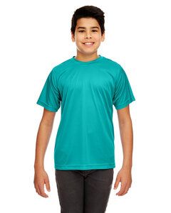 UltraClub 8420Y - Youth Cool & Dry Sport Performance Interlock T-Shirt Jade