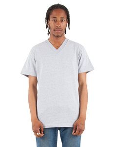 Shaka Wear SHVEE - Adult 6.2 oz., V-Neck T-Shirt Gris mezcla
