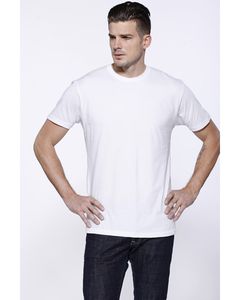 StarTee ST2110 - Men's Cotton Crew Neck T-Shirt Blanco