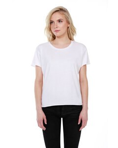 StarTee ST1025 - Ladies 3.5 oz., 100% Cotton Concert T-Shirt Blanco