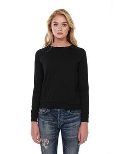 StarTee ST1476 - Ladies Everyday Long-Sleeve T-Shirt Negro