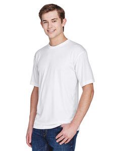 UltraClub 8620 - Men's Cool & Dry Basic Performance T-Shirt Blanco