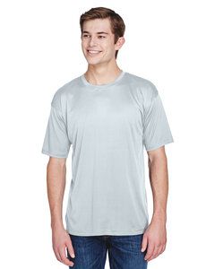 UltraClub 8620 - Men's Cool & Dry Basic Performance T-Shirt Gris