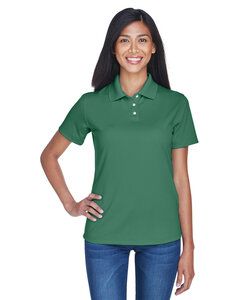 UltraClub 8445L - Ladies Cool & Dry Stain-Release Performance Polo Bosque Verde