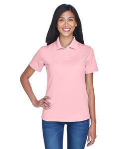 UltraClub 8445L - Ladies Cool & Dry Stain-Release Performance Polo Rosa