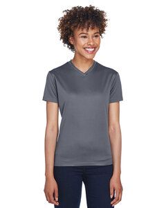 UltraClub 8400L - Ladies Cool & Dry Sport V-Neck T-Shirt