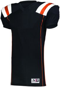 Augusta Sportswear 9580 - T Form Football Jersey Black/Orange/White