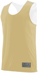 Augusta Sportswear 149 - Musculosa reversible absorbente para jóvenes  Vegas Gold/White