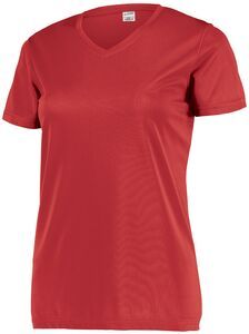 Augusta Sportswear 4792 - Ladies Attain Wicking Set In Sleeve Tee  Rojo