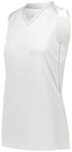 Augusta Sportswear 1687 - Ladies Rover Jersey Blanco