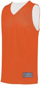 Augusta Sportswear 162 - Youth Tricot Mesh Reversible 2.0 Jersey Orange/White