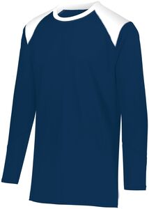 Augusta Sportswear 1728 - Tip Off Shooter Shirt Navy/White
