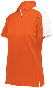 Augusta Sportswear 5029 - Ladies Bi Color Vital Polo Orange/White