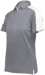 Augusta Sportswear 5029 - Ladies Bi Color Vital Polo Graphite/White