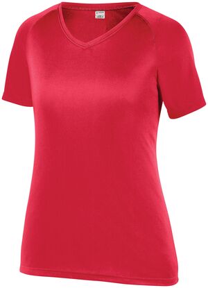 Augusta Sportswear 2793 -  Remera Attain con mangas Raglán con propiedades que absorben la humedad de mujer 