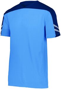 HighFive 322950 - Anfield Soccer Jersey Columbia Blue/ Navy/ White