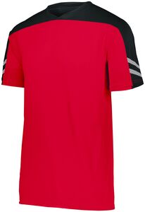 HighFive 322950 - Anfield Soccer Jersey Scarlet/ Black/ White