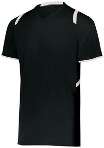 HighFive 322961 - Youth Millennium Soccer Jersey Negro / Blanco