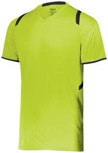 HighFive 322961 - Youth Millennium Soccer Jersey Lime/Black