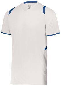 HighFive 322961 - Youth Millennium Soccer Jersey White/Royal