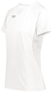 HighFive 342232 - Ladies Color Cross Jersey White/White
