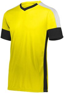 HighFive 322930 - Wembley Soccer Jersey Power Yellow/ Black/ White