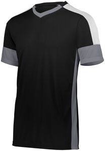HighFive 322930 - Wembley Soccer Jersey Black/Graphite/White