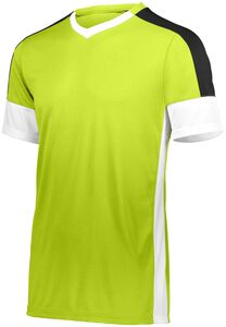 HighFive 322930 - Wembley Soccer Jersey Lime / White / Black