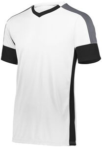 HighFive 322930 - Wembley Soccer Jersey White/Black/Graphite