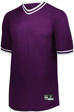 Holloway 221021 - Retro V Neck Baseball Jersey