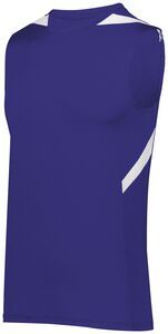 Holloway 221037 - Pr Max Compression Jersey Purple/White