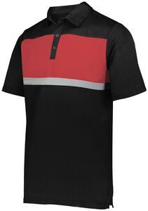 Holloway 222576 - Prism Bold Polo Black/Carbon