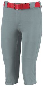 Russell 7S4DBX - Ladies Low Rise Knicker Length Softball Pant Baseball Grey