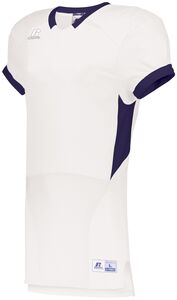 Russell S65XCS - Color Block Game Jersey White/Purple